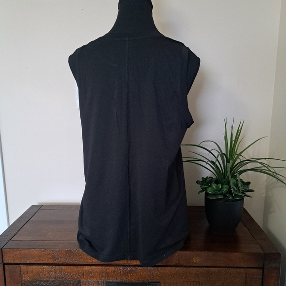 Kersh Tank Top Women’s Size Medium Black Sleeveless Top - Picture 8 of 11